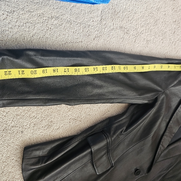 Leather blazer - Picture 10 of 10